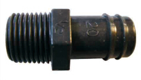 20mm Pipe Coupler with Exterior Thread